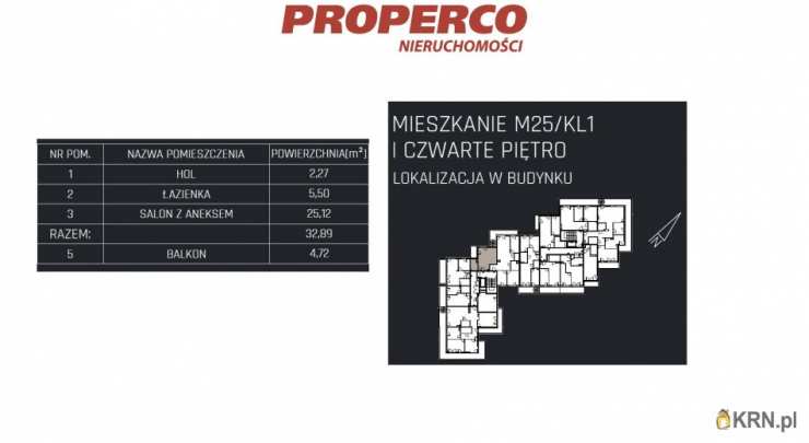 1 pokojowe, Mieszkanie  na sprzedaż, Jędrzejów, ul. 