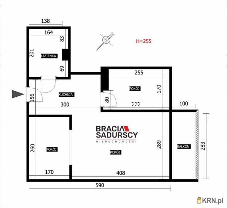 Kraków, Bieńczyce, ul. Niepodległości, Mieszkanie  na sprzedaż, 2 pokojowe