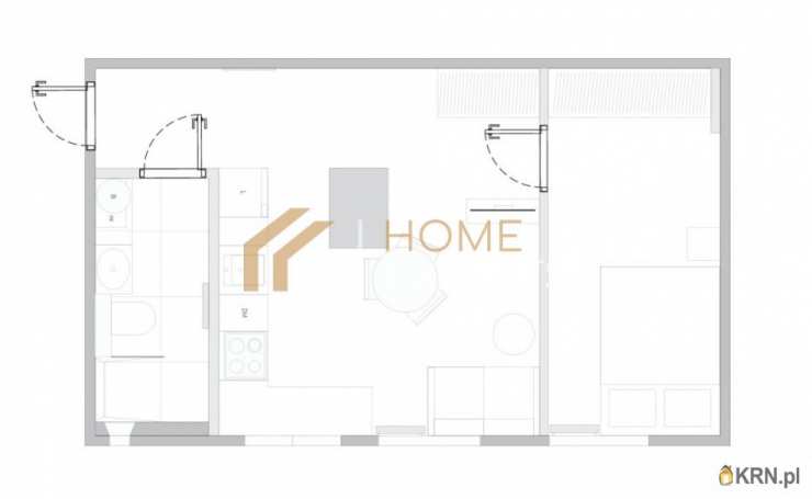 Gdańsk, Wrzeszcz Dolny, ul. Bolesława Chrobrego, Mieszkanie  na sprzedaż, 2 pokojowe