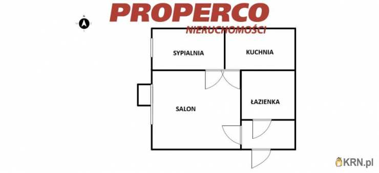 Kielce, Jagiellońskie, ul. Szkolna, Mieszkanie  na sprzedaż, 2 pokojowe