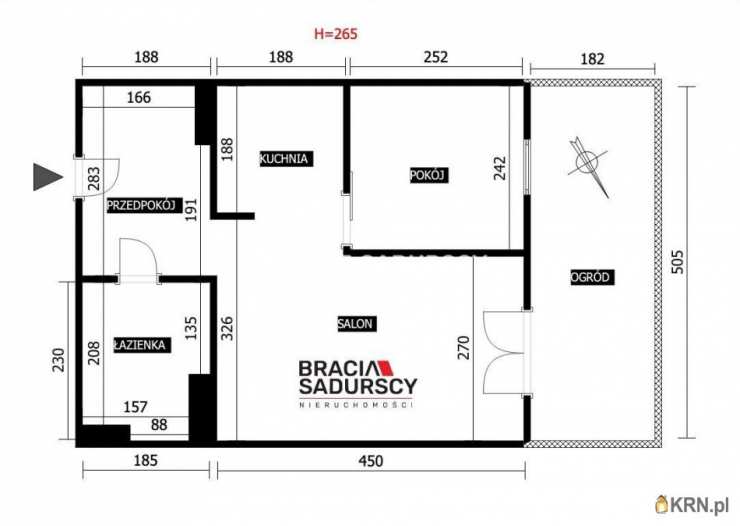 2 pokojowe, Kraków, Prądnik Czerwony, ul. Ogrodnicza, Mieszkanie  na sprzedaż