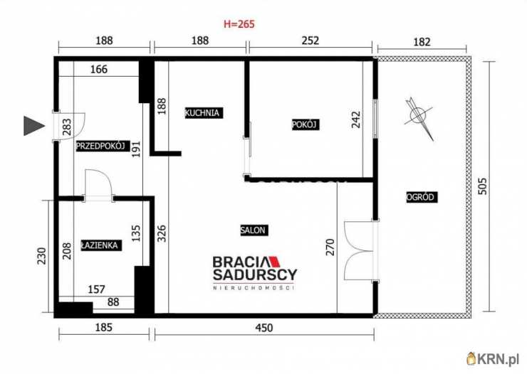 Kraków, Prądnik Czerwony, ul. Ogrodnicza, Mieszkanie  na sprzedaż, 2 pokojowe