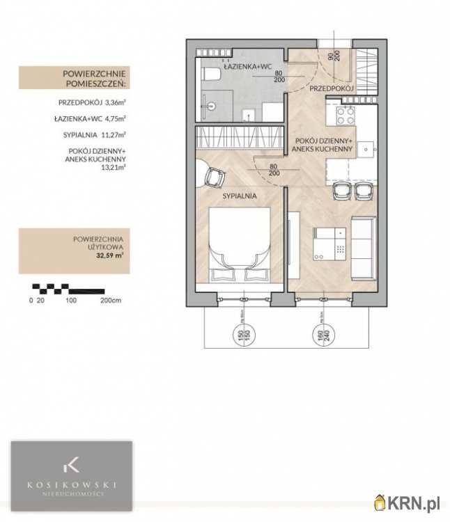 Namysłów, ul. , 2 pokojowe, Mieszkanie  na sprzedaż