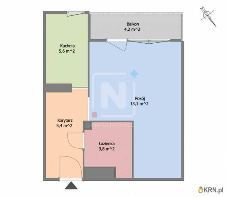 Mieszkanie  na sprzedaż, Warszawa, Praga Południe, ul. Komorska, 2 pokojowe