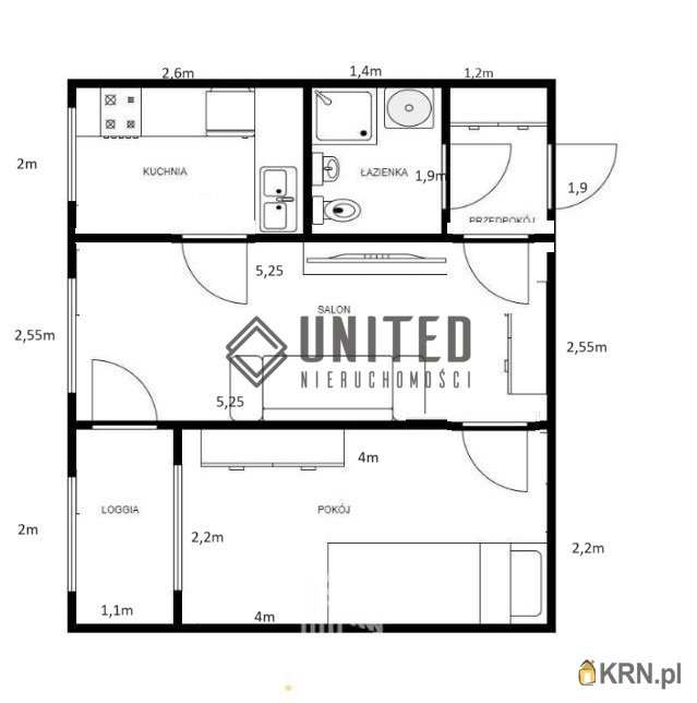 Wrocław, Krzyki/Huby, ul. , 2 pokojowe, Mieszkanie  na sprzedaż