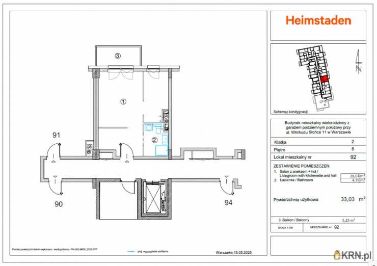 Mieszkanie  na sprzedaż, , Warszawa, ul. 