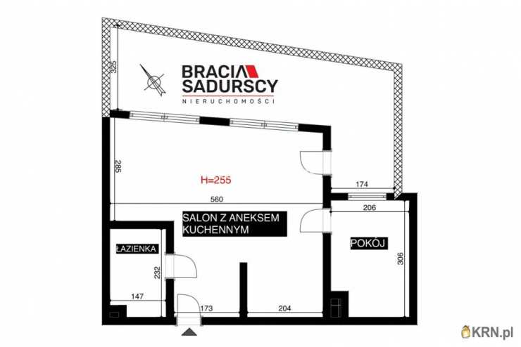 Mieszkanie  do wynajęcia, Kraków, Podgórze/Przewóz, ul. F. Wrobela, 2 pokojowe