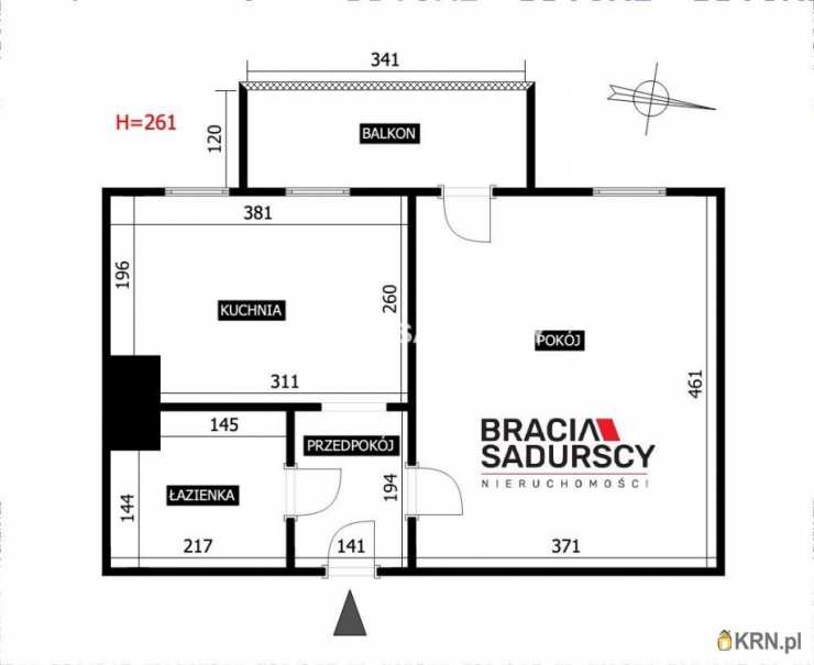 Kraków, Bieżanów-Prokocim/Prokocim, ul. Wielicka, Mieszkanie  na sprzedaż, 1 pokojowe