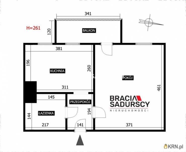 Mieszkanie  na sprzedaż, Kraków, Bieżanów-Prokocim/Prokocim, ul. Wielicka, 1 pokojowe