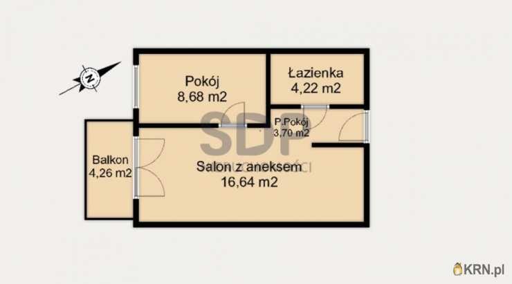 Mieszkanie  na sprzedaż, 2 pokojowe, Wrocław, Krzyki/Klecina, ul. Przyjaźni