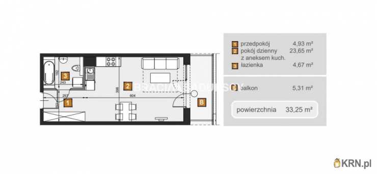 Bracia Sadurscy Oddział BS2 Rynek Pierwotny, Mieszkanie  na sprzedaż, Kraków, Dębniki, ul. dr. J. Babińskiego