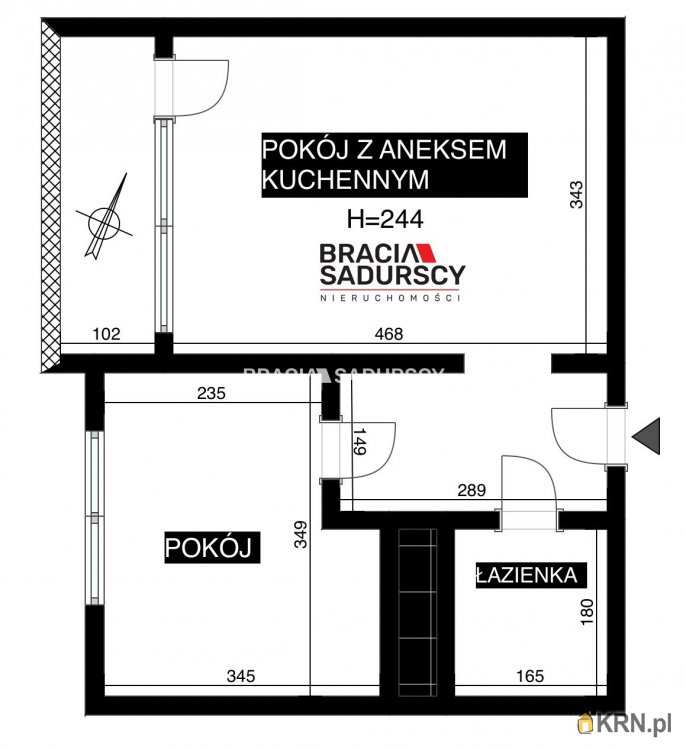 Mieszkanie  na sprzedaż, 2 pokojowe, Kraków, Podgórze Duchackie/Wola Duchacka, ul. Serbska