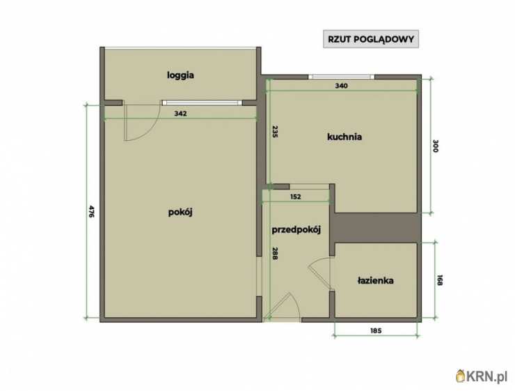 Kraków, Podgórze Duchackie/Wola Duchacka, ul. Włoska, Mieszkanie  na sprzedaż, 1 pokojowe