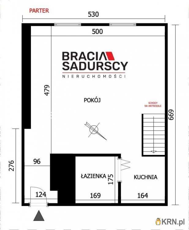 Kraków, Stare Miasto, ul. Starowiślna, Mieszkanie  na sprzedaż, 1 pokojowe