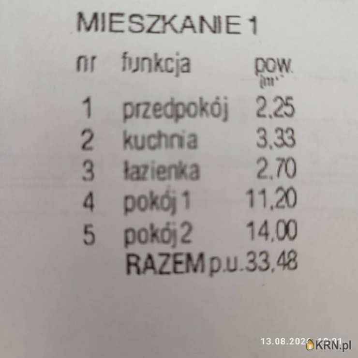 Poznań, ul. , Mieszkanie  na sprzedaż, 2 pokojowe