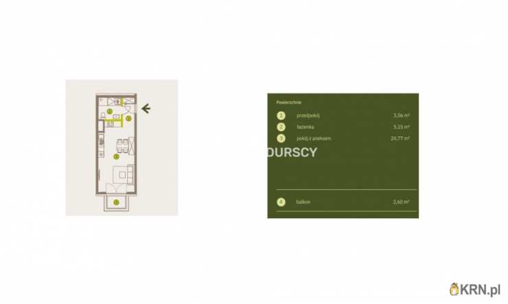 Mieszkanie  na sprzedaż, 1 pokojowe, Kraków, Prądnik Biały, ul. Imbramowska