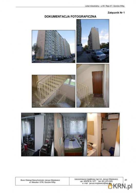 Mieszkanie  na sprzedaż, Gorzów Wielkopolski, ul. , 3 pokojowe