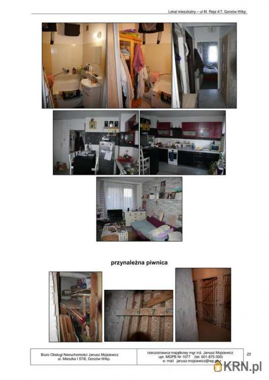 Mieszkanie  na sprzedaż, 3 pokojowe, Gorzów Wielkopolski, ul. 