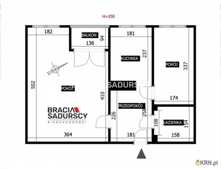 Mieszkanie  na sprzedaż, 2 pokojowe, Skawina, ul. Wesoła