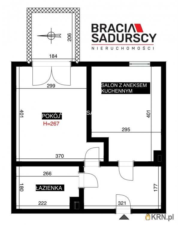 Kraków, Podgórze/Płaszów, ul. Myśliwska, 2 pokojowe, Mieszkanie  na sprzedaż