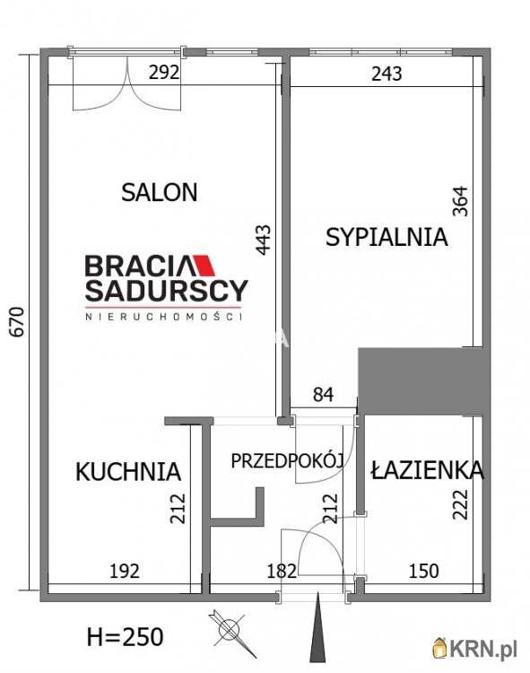 Mieszkanie  na sprzedaż, Kraków, Wzgórza Krzesławickie, ul. Na Wzgórzach, 2 pokojowe
