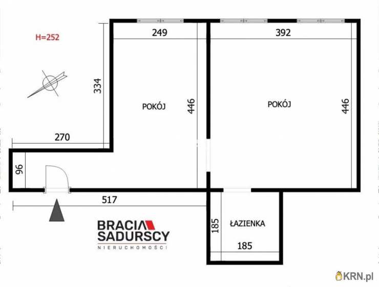 2 pokojowe, Mieszkanie  na sprzedaż, Kraków, Podgórze/Stare Podgórze, ul. Kalwaryjska