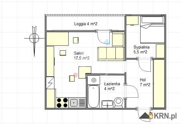 2 pokojowe, Mieszkanie  na sprzedaż, Warszawa, Praga Południe/Gocławek, ul. Łukowska