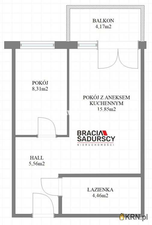 2 pokojowe, Kraków, Wzgórza Krzesławickie, ul. Niebyła, Mieszkanie  na sprzedaż