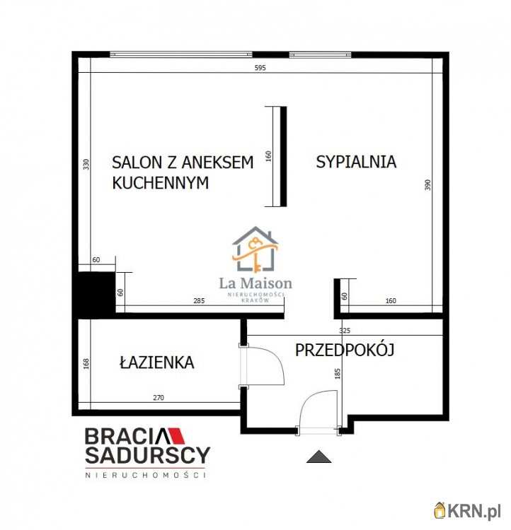 Mieszkanie  na sprzedaż, Kraków, Łagiewniki/Borek Fałęcki, ul. , 1 pokojowe