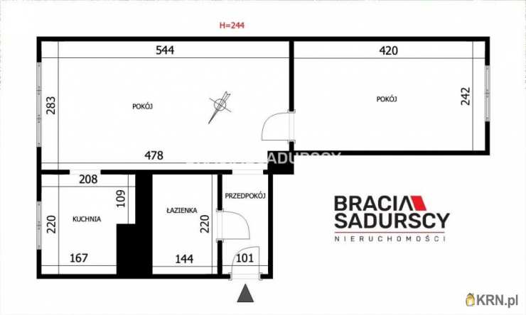 Kraków, Prądnik Czerwony/Ugorek, ul. Ułanów, Mieszkanie  na sprzedaż, 2 pokojowe