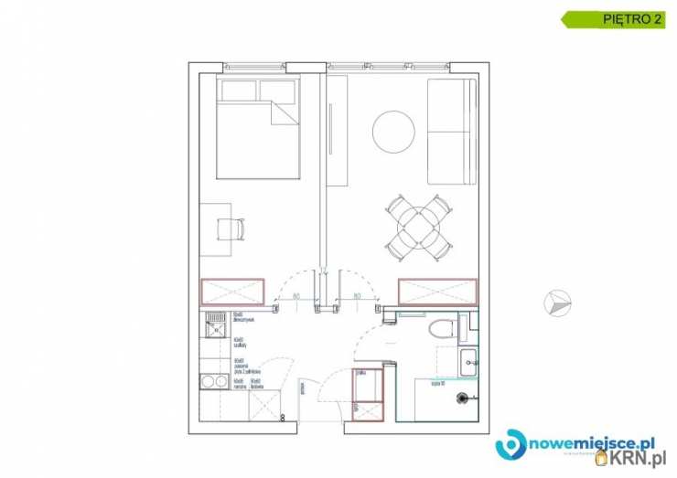 , Mieszkanie  na sprzedaż, Kraków, Krowodrza, ul. ks. K. Siemaszki