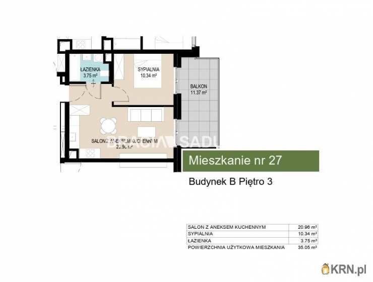 Kraków, Wzgórza Krzesławickie, ul. Kantorowicka, Mieszkanie  na sprzedaż, 2 pokojowe