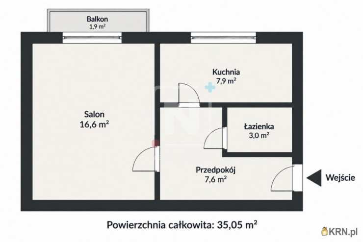 1 pokojowe, Warszawa, Mokotów/Wierzbno, ul. A. E. Odyńca, Mieszkanie  na sprzedaż