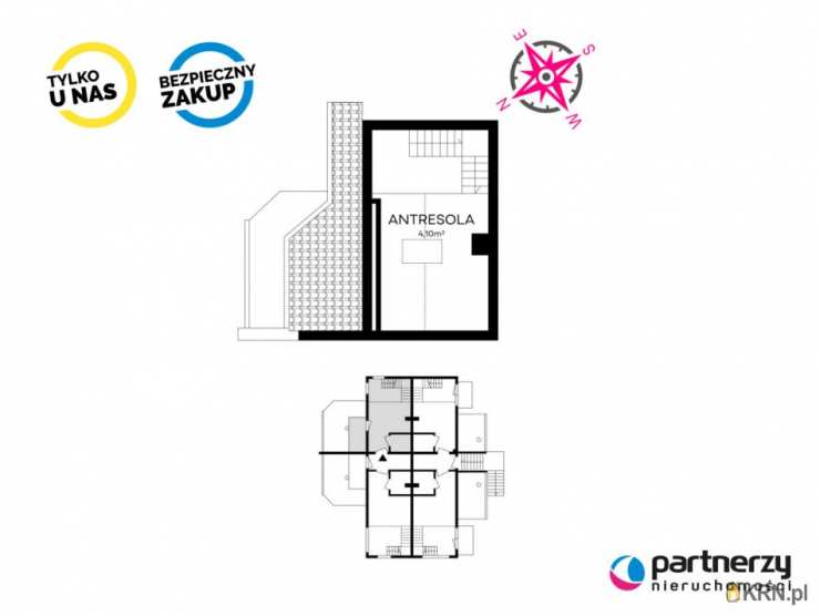 PARTNERZY Nieruchomości sp. z o.o., Mieszkanie  na sprzedaż, Dębki, ul. Zakonna