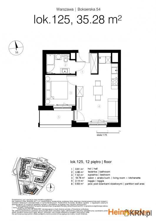 Mieszkanie  na sprzedaż, 2 pokojowe, Warszawa, ul. 