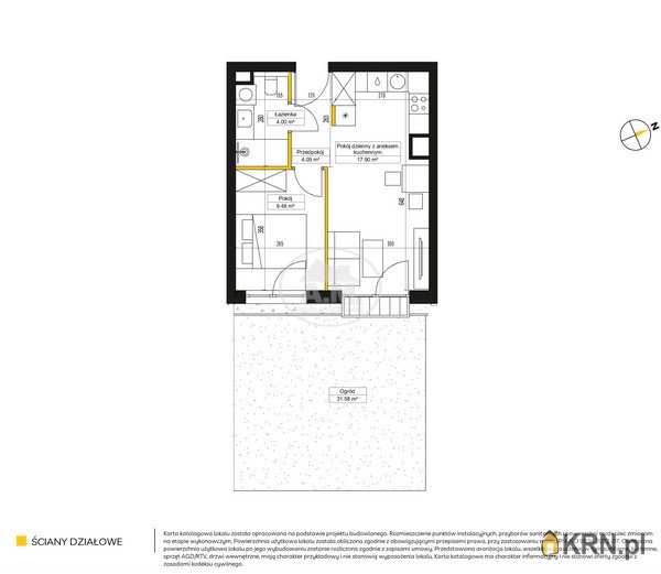 Mieszkanie  na sprzedaż, 2 pokojowe, Wrocław, Fabryczna/Maślice, ul. Rędzińska