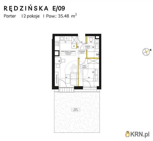 Wrocław, Fabryczna/Maślice, ul. Rędzińska, 2 pokojowe, Mieszkanie  na sprzedaż