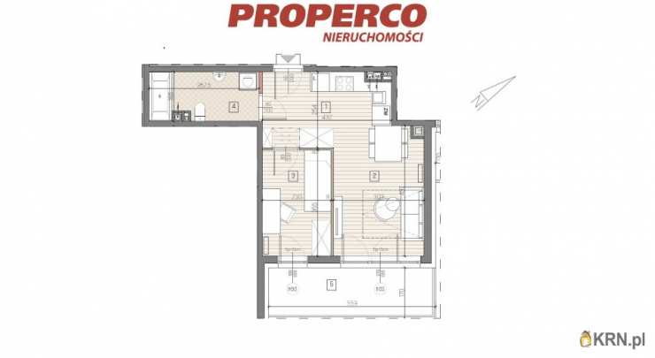 2 pokojowe, Jędrzejów, ul. , Mieszkanie  na sprzedaż