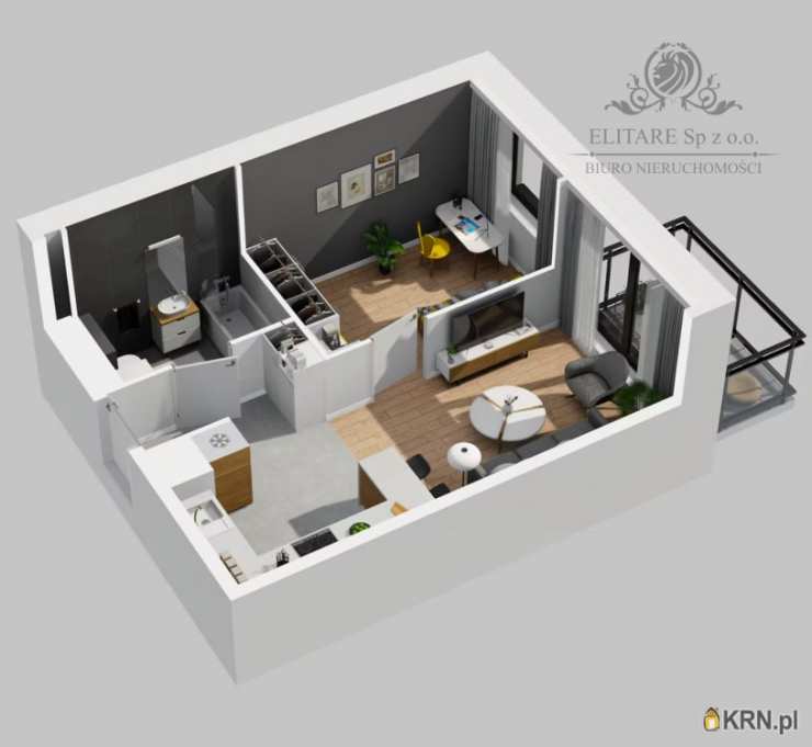 Mieszkanie  na sprzedaż, 2 pokojowe, Wrocław, Krzyki, ul. 