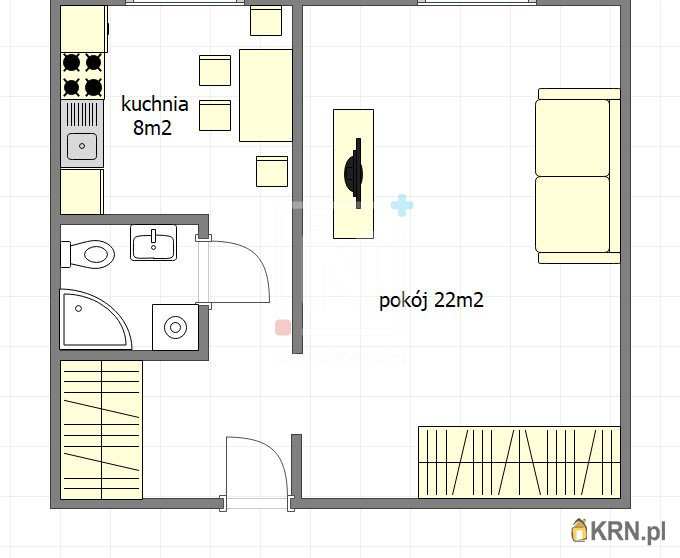 Mieszkanie  na sprzedaż, 1 pokojowe, Warszawa, Mokotów, ul. Dolna