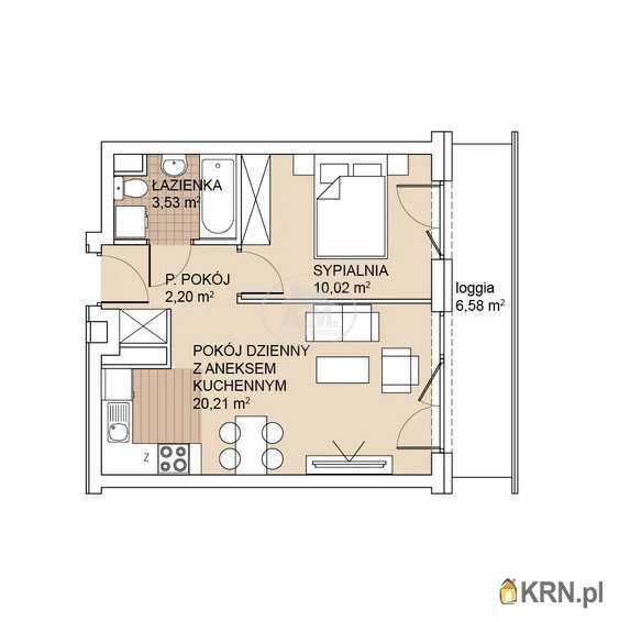 Mieszkanie  na sprzedaż, Wrocław, Psie Pole/Sołtysowice, ul. , 2 pokojowe