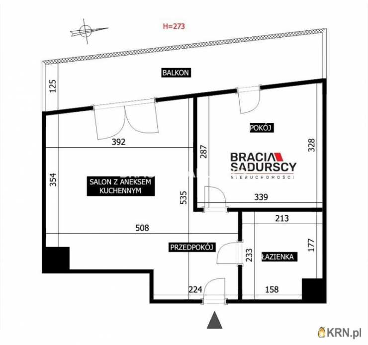 Mieszkanie  na sprzedaż, Kraków, Krowodrza/Łobzów, ul. Cieszyńska, 2 pokojowe