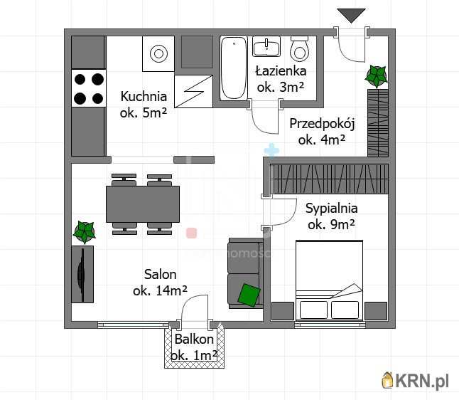 2 pokojowe, Warszawa, Mokotów/Wierzbno, ul. W. Żywnego, Mieszkanie  na sprzedaż