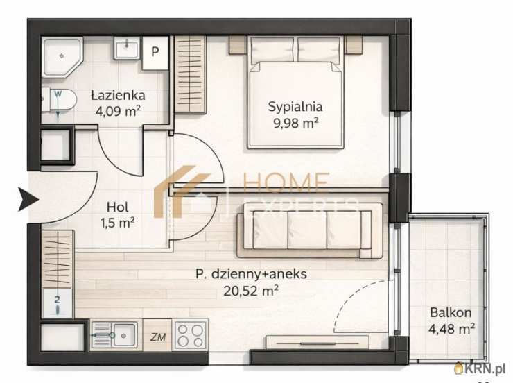Mieszkanie  na sprzedaż, 2 pokojowe, Gdańsk, Śródmieście, ul. Długa Grobla
