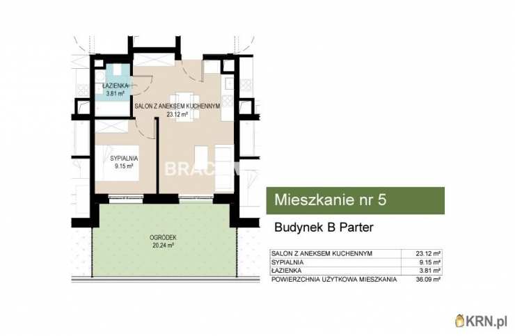 2 pokojowe, Mieszkanie  na sprzedaż, Kraków, Wzgórza Krzesławickie, ul. Kantorowicka