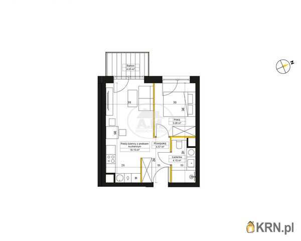 Mieszkanie  na sprzedaż, 2 pokojowe, Wrocław, Fabryczna/Maślice, ul. Rędzińska