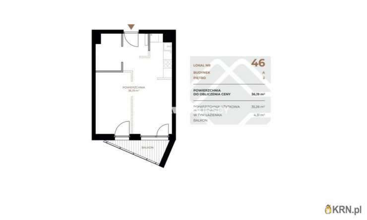 Kraków, Grzegórzki, ul. Fabryczna, Mieszkanie  na sprzedaż, 2 pokojowe