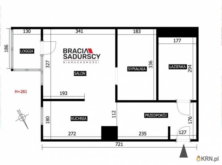 Mieszkanie  na sprzedaż, Kraków, Dębniki/Ruczaj, ul. Chmieleniec, 2 pokojowe