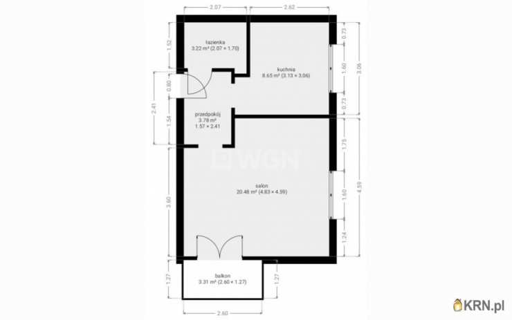 Mieszkanie  na sprzedaż, 1 pokojowe, Inowrocław, ul. 