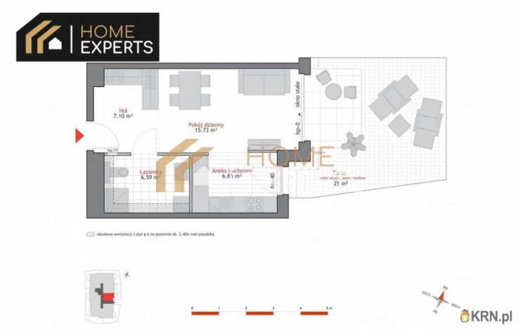 Mieszkanie  na sprzedaż, Gdańsk, Oliwa, ul. J. Bażyńskiego, 2 pokojowe